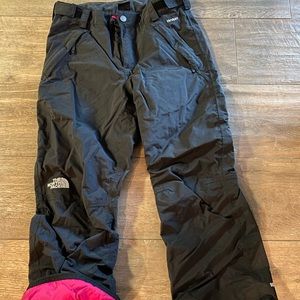Girls Northface snow pants